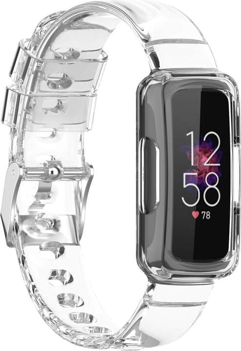 Actual product image Cover-Discount Fitbit Inspire 3 - Sports wristband with screen protector transparent (Silicone)