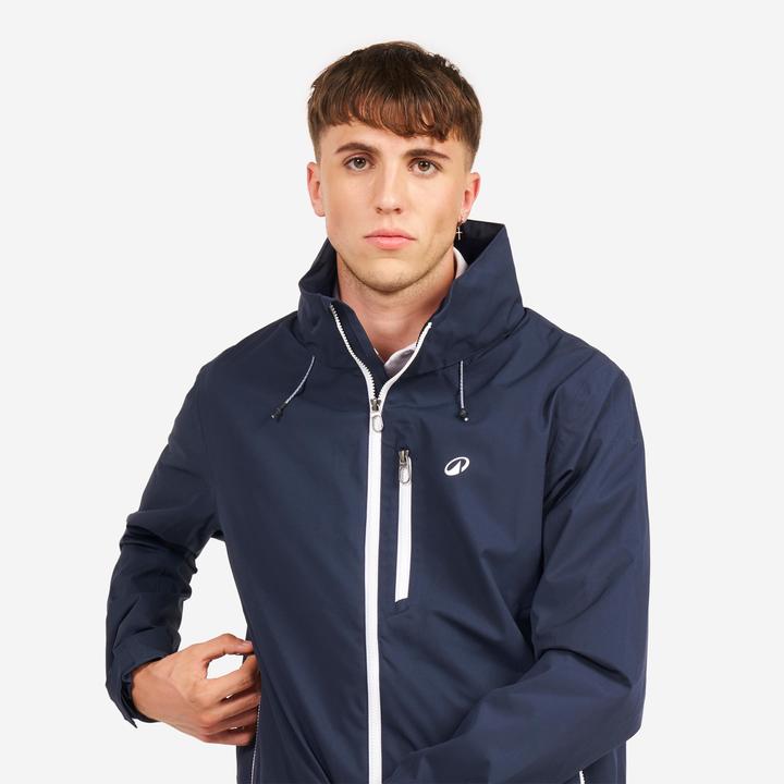 Immagine prodotto Tribord Regenjacke Segeln Herren wasserdicht Sailing 300 marineblau/weiss (XL)