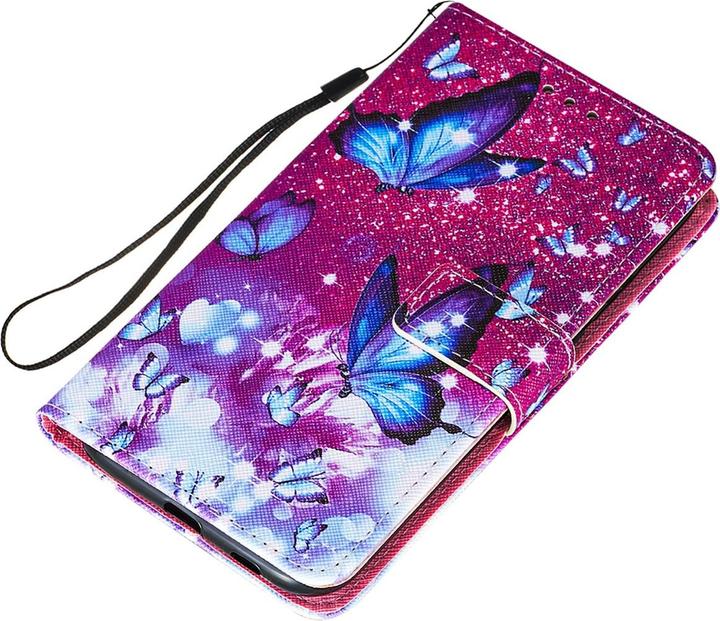 Produktbild König Design Hülle Handy Schutz für Samsung Galaxy S21 Plus Case Cover Tasche Etuis Violett (Samsung Galaxy S21+)