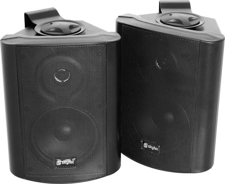 Skytec Installationslautsprecher ODS50B Set Schwarz (Passiv, 1x 100 W)