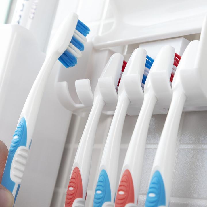 Immagine prodotto InnovaGoods Distributore di dentifricio con portaspazzolino Diseeth