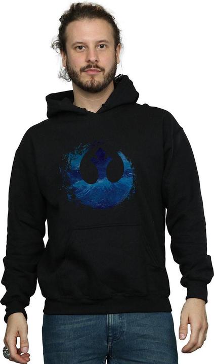 Produktbild Star Wars The Rise Of Skywalker Resistance Symbol Wave Kapuzenpullover (XL)