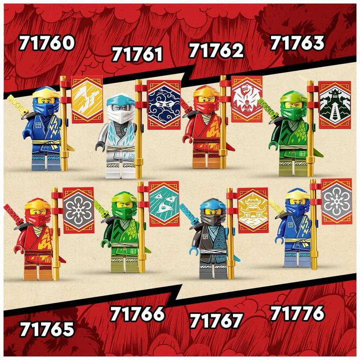 Actual product image LEGO Zane's Power Up Mech EVO (71761, LEGO Ninjago)