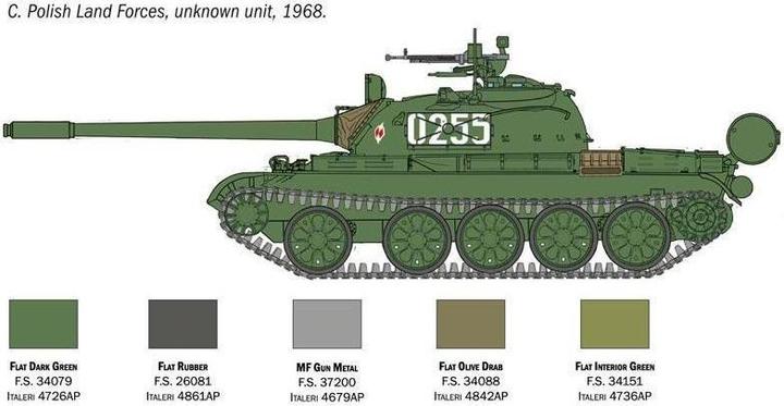 Produktbild 1:72 T-55