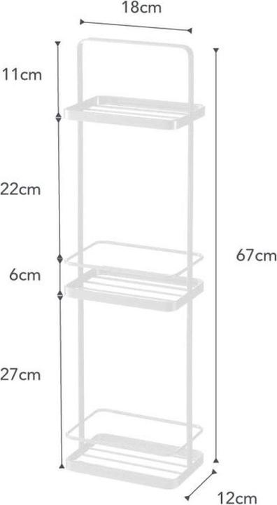 Productafbeelding Yamazaki Toren (12 x 18 x 67 cm)