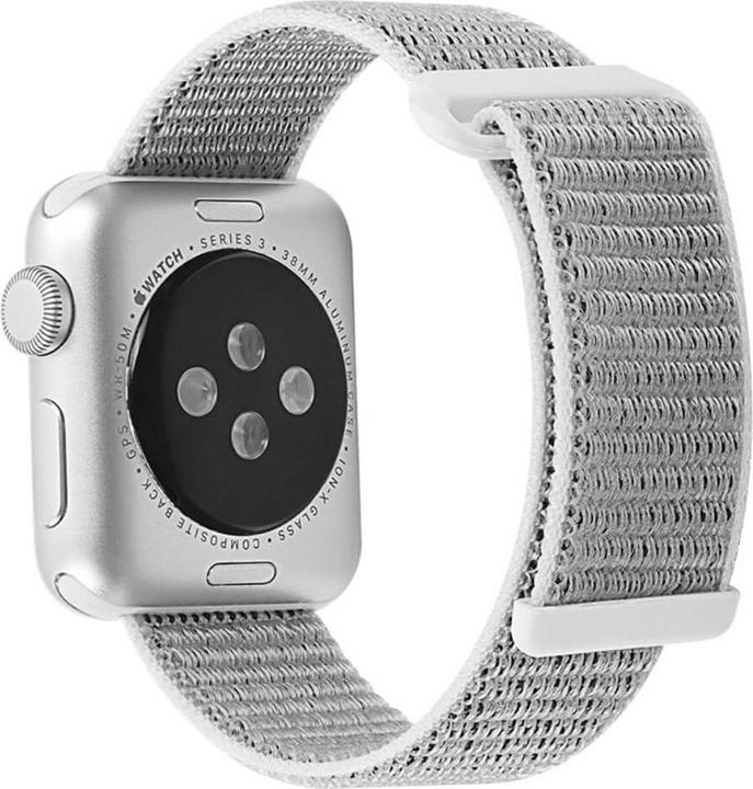 Actual product image Cover-Discount Apple Watch 44/45/46/49mm - Nylon fabric band flexible with velcro (Nylon)