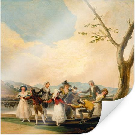Produktbild Trenddeko de Goya - Das Blindekuhspiel (50 x 50 cm)