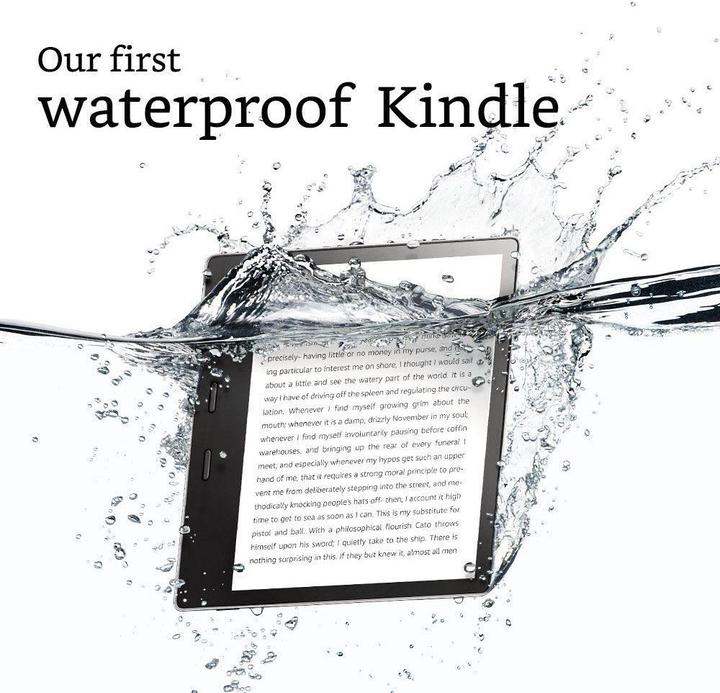 Produktbild Amazon Kindle Oasis (2017) (7", 32 GB, Grafit, Aluminium)