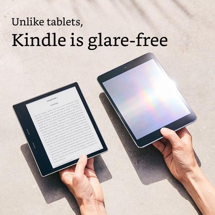 Produktbild Amazon Kindle Oasis (2017) (7", 32 GB, Grafit, Aluminium)