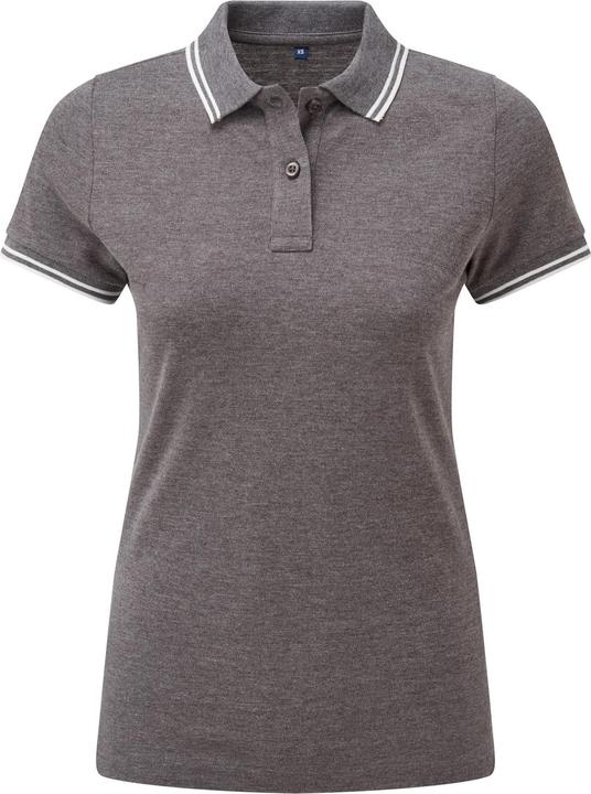 Asquith & Fox Poloshirt Mit Kontrastfarbenen Streifen