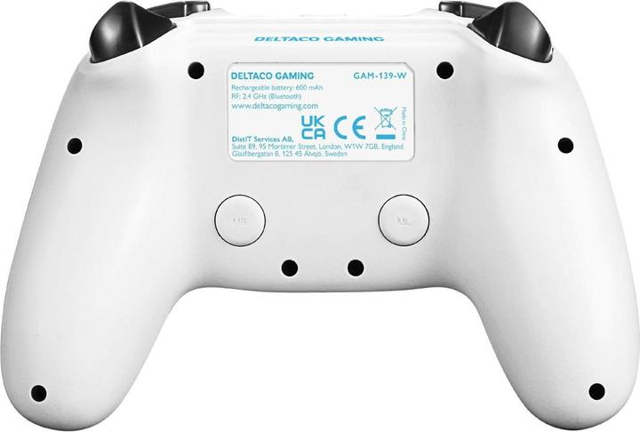 Produktbild Deltaco Gaming Wireless PS4 & PC Controller (Android, PS4, PC)