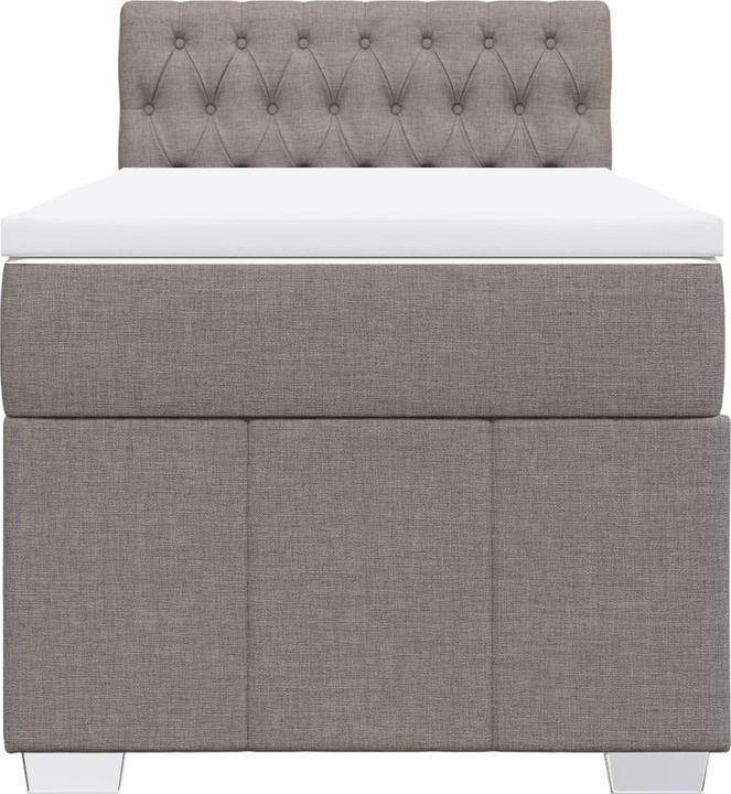 Image du produit VidaXL Bo x lit de saut avec matelas 120 x 190 cm Tissu (120 x 190 cm)