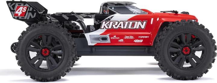Actual product image Arrma Monster Truck Kraton 4x4 4S V2 BLX Red, ARTR, 1:10 (RTR Ready-to-Run)