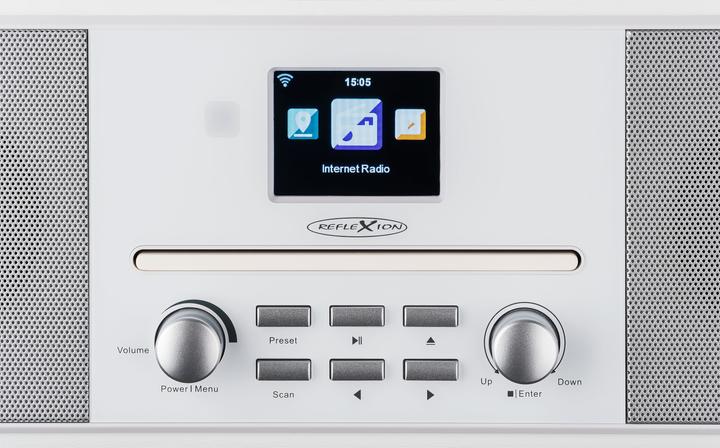 Immagine prodotto Reflexion HRA19INT/WH (Web radio, DAB, VHF, FM, Bluetooth)