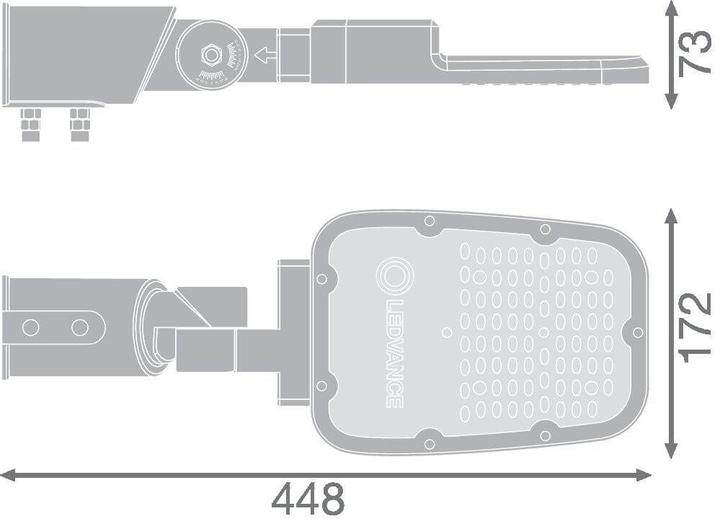 Actual product image Ledvance SL AREA SPD SMV 45W7 (5850 lm, IP66)