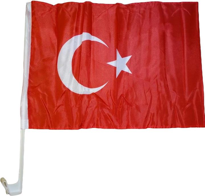 Produktbild trends4cents Autoflagge Türkei 30 x 40 cm Auto Flagge Fahne Autofahne Fensterflagge Fanfahne