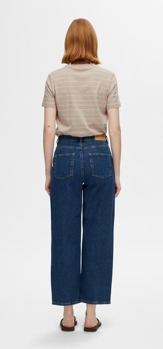 Immagine prodotto Selected Femme Maglietta in cotone a righe (XXL)