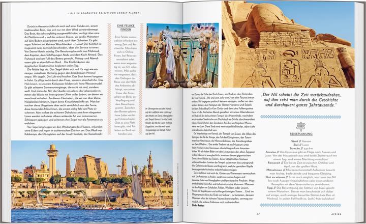 Actual product image Bildband Die 50 schönsten Reisen von (German, The Lonely Planet, Marion Matthäus, Christian Rochow, 2024)