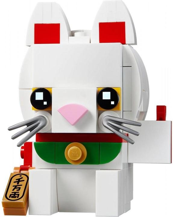 Image du produit LEGO BrickHeadz - Chat porte-bonheur (40436, LEGO Brickheadz)
