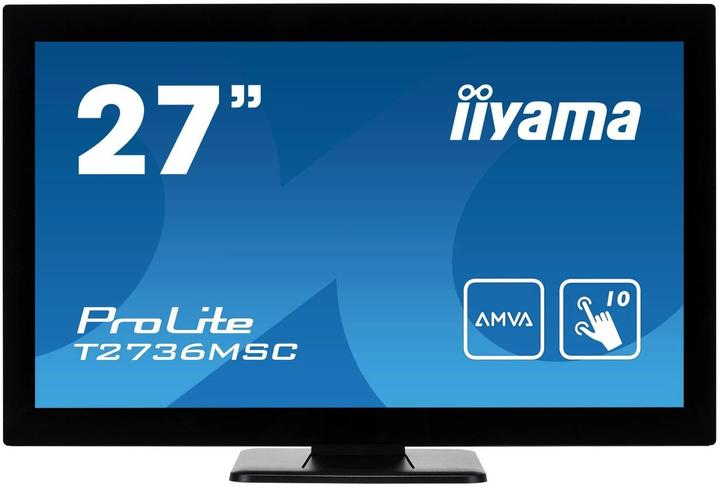 iiyama ProLite T2736MSC-B1 Touch-Monitor (1920 x 1080 Pixel, 27")
