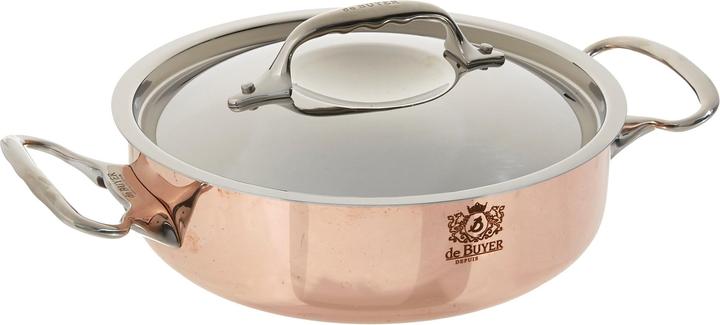 Produktbild de Buyer Prima Matera (20 cm, Bräter + Schmortopf, Edelstahl, Kupfer)