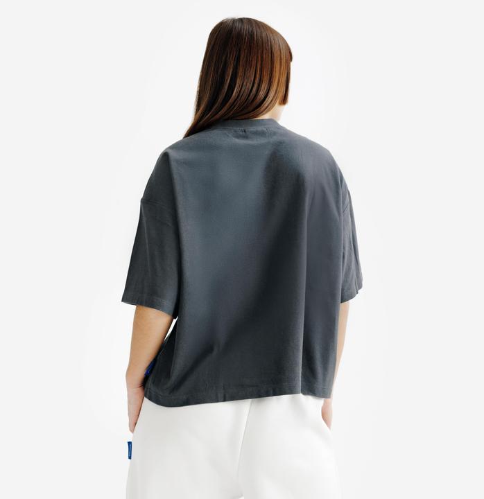 Actual product image Decathlon T-Shirt Damen Crop Top - grau (XS)