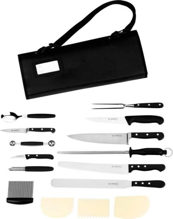 Produktbild Giesser Messertasche 15-tlg., mit Namensschild, Höhe: 50 mm