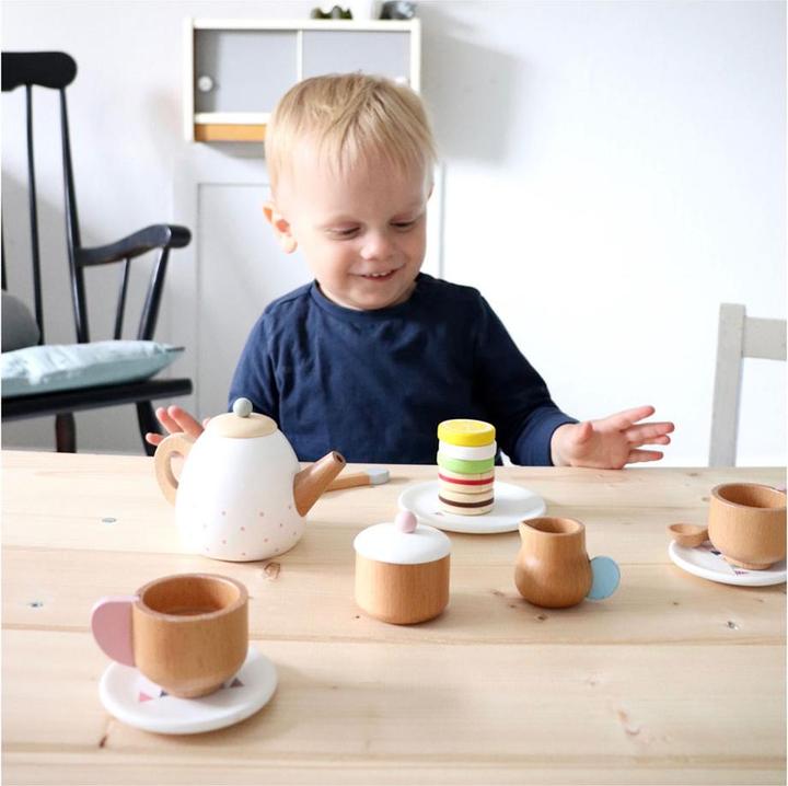 Actual product image small foot Tea service