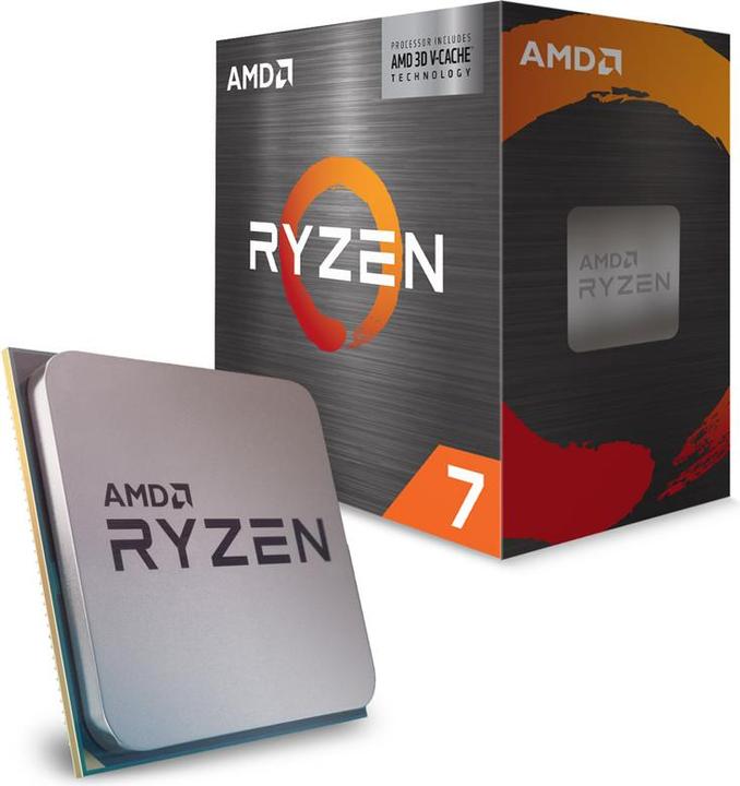 Actual product image AMD Ryzen 7 5700X3D (AM4, 3 GHz, 8 -Core)
