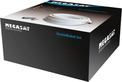 Immagine prodotto Megasat 100146 Cavo coassiale 20 m F Bianco (110 dB, Cavi antenna)