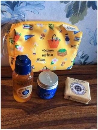 Immagine prodotto L'Occitane X Ruby Taylor Shea Collection 3 Products with Makeup Bag