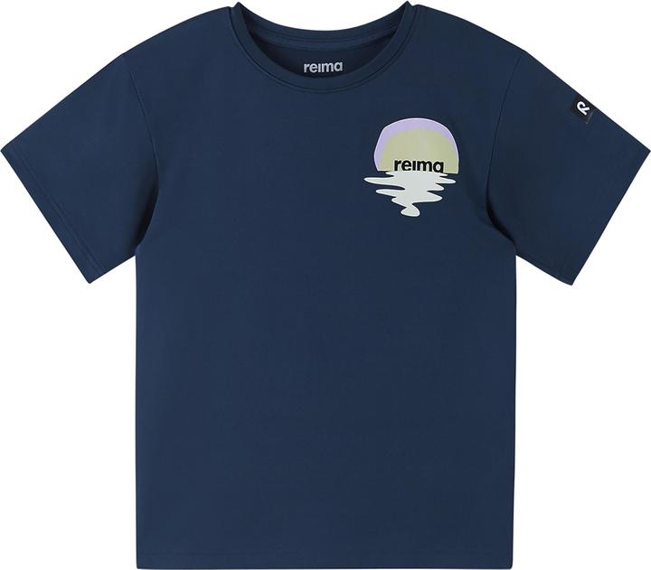 Produktbild Reima Kinder T-Shirt Siirtyy Navy (116)