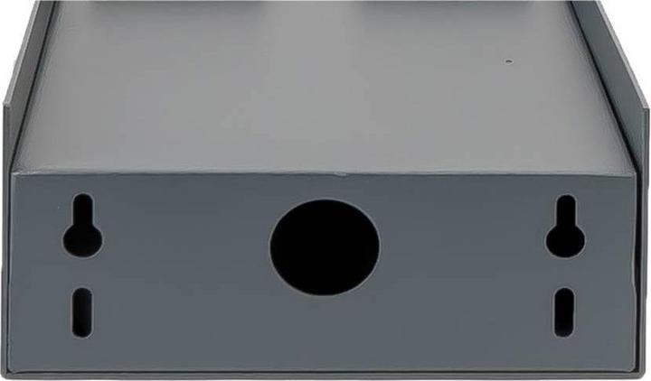 Immagine prodotto Grafner Colonnina in acciaio inox con timer 2 prese da esterno Presa da giardino antracite