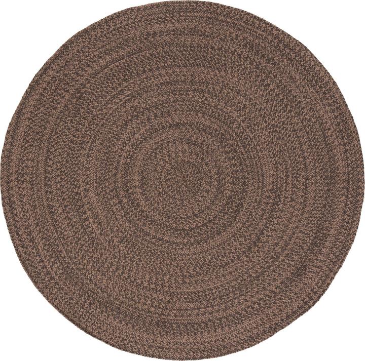 Produktbild Pergamon Naturfaser Teppich Handgefertigt Jute Kaya Rund (200x200 cm)