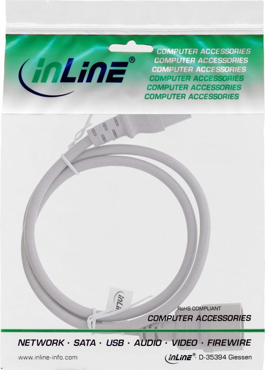 Image du produit InLine Rallonge pour appareils froids (1.80 m, C13)