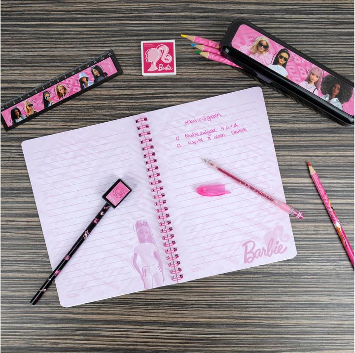 Image du produit Undercover Set d'écriture Barbie 9 pièces