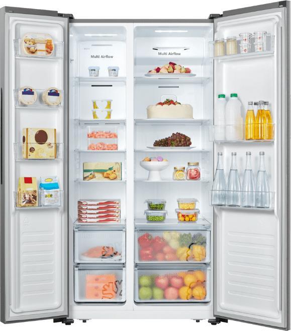 Image du produit Hisense Hise Sideb RS677N4ACC C inox 20011475 (519 l)