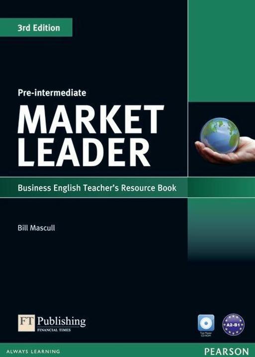 Actual product image Market Leader 3rd Edition Pre-Intermediate Teacher's Resource Book (with Test Master CD-ROM) (English, Lewis Lansford, Bill Mascull, 2012)