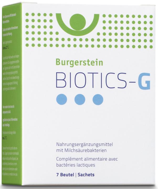 Actual product image Burgerstein Biotics-G (30 Piece, Sachet, 75 g)
