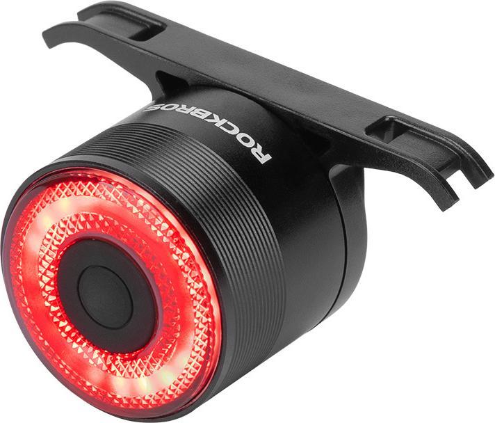 Produktbild Rockbros Q3 rear bicycle lamp with intelligent stop system - black (30 lm)