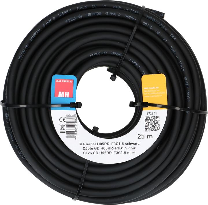 Produktbild Max Hauri GD-Kabel H05RR-F (25 m)