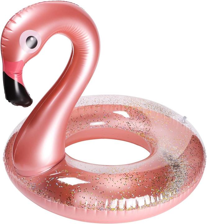 Produktbild Grobro7 Aufblasbarer Flamingo-Pool-Schwimmer-Set