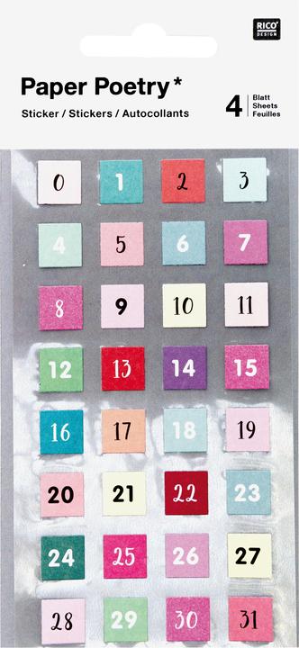 Paper Poetry Stickers 0 - 31
