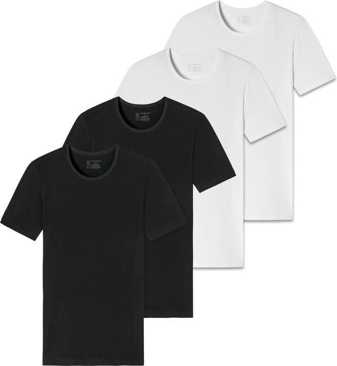Schiesser T-Shirt Casual Bequem sitzend 2PACK T-shirt (XL)