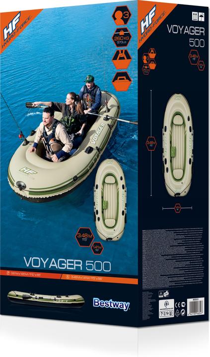 Produktbild Bestway Voyager 501 (348 cm, 3 Pers.)