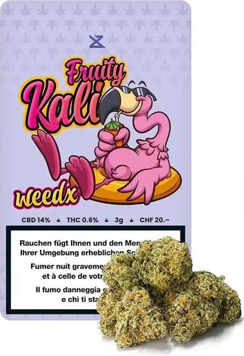 weedx Fruity Kali 3g (3 g, Indoor)