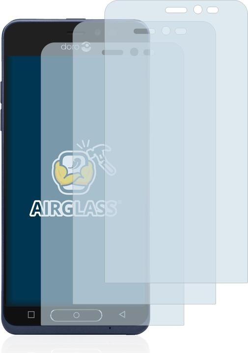 Actual product image BROTECT AirGlass Glass (3 Piece, Doro 8035)
