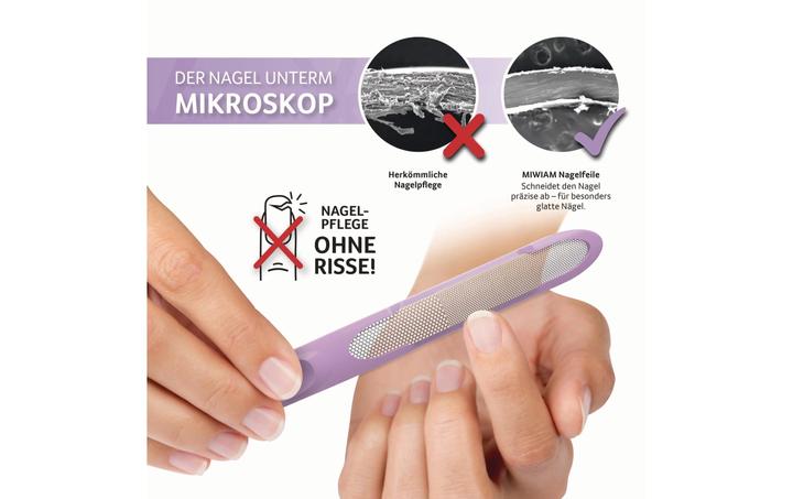 Produktbild Miwiam Nagelfeile Flieder