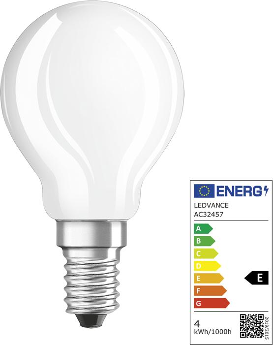 Produktbild Osram Led Retrofit Classic P (E14, 40 W, 470 lm, 1 x, E)