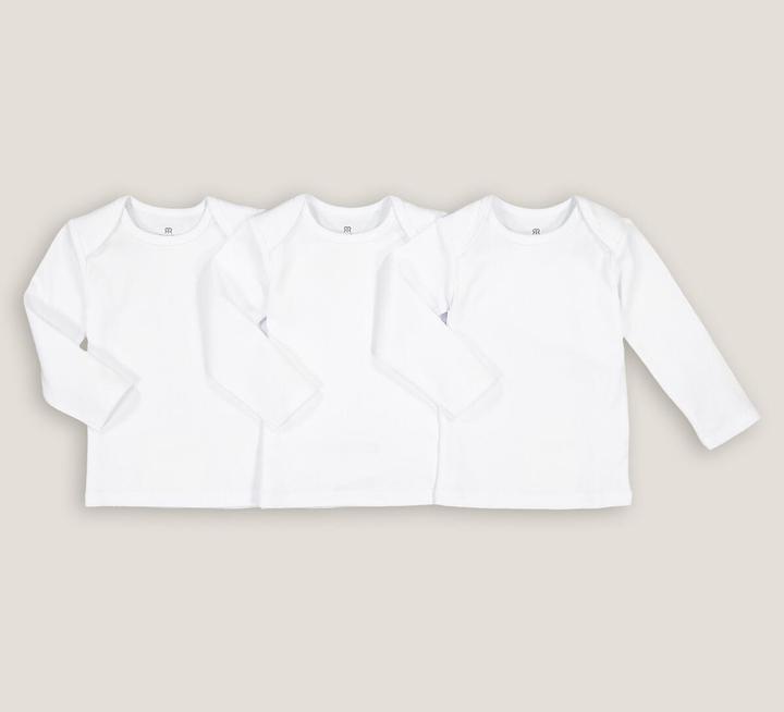 Image du produit La Redoute Collections Lot de 3 maillots de corps en coton biologique (98)